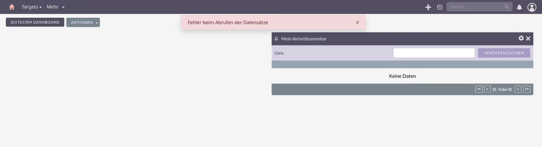 error-occured-while-retrieving-records