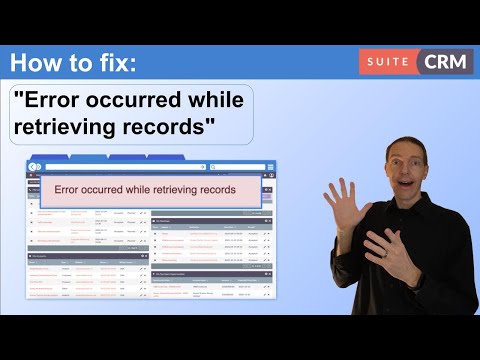 SuiteCRM: How to fix: 