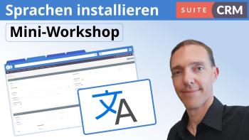 So installieren Sie eine andere Sprache in SuiteCRM