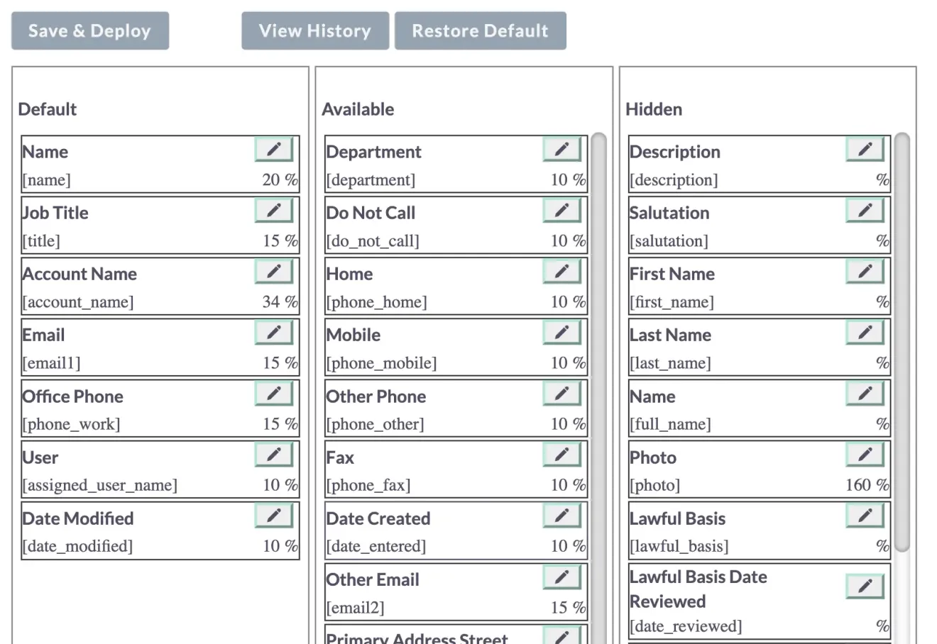 add date modified under default in list view