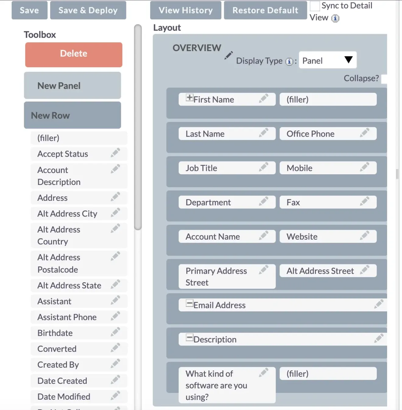 Add new textfield